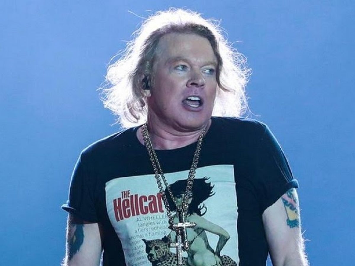 Axl Rose, do Guns N' Roses, recebe críticas após apresentação no