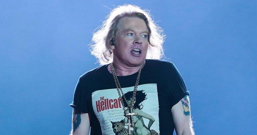 Axl Rose interrompe show do Guns N' Roses por estar doente