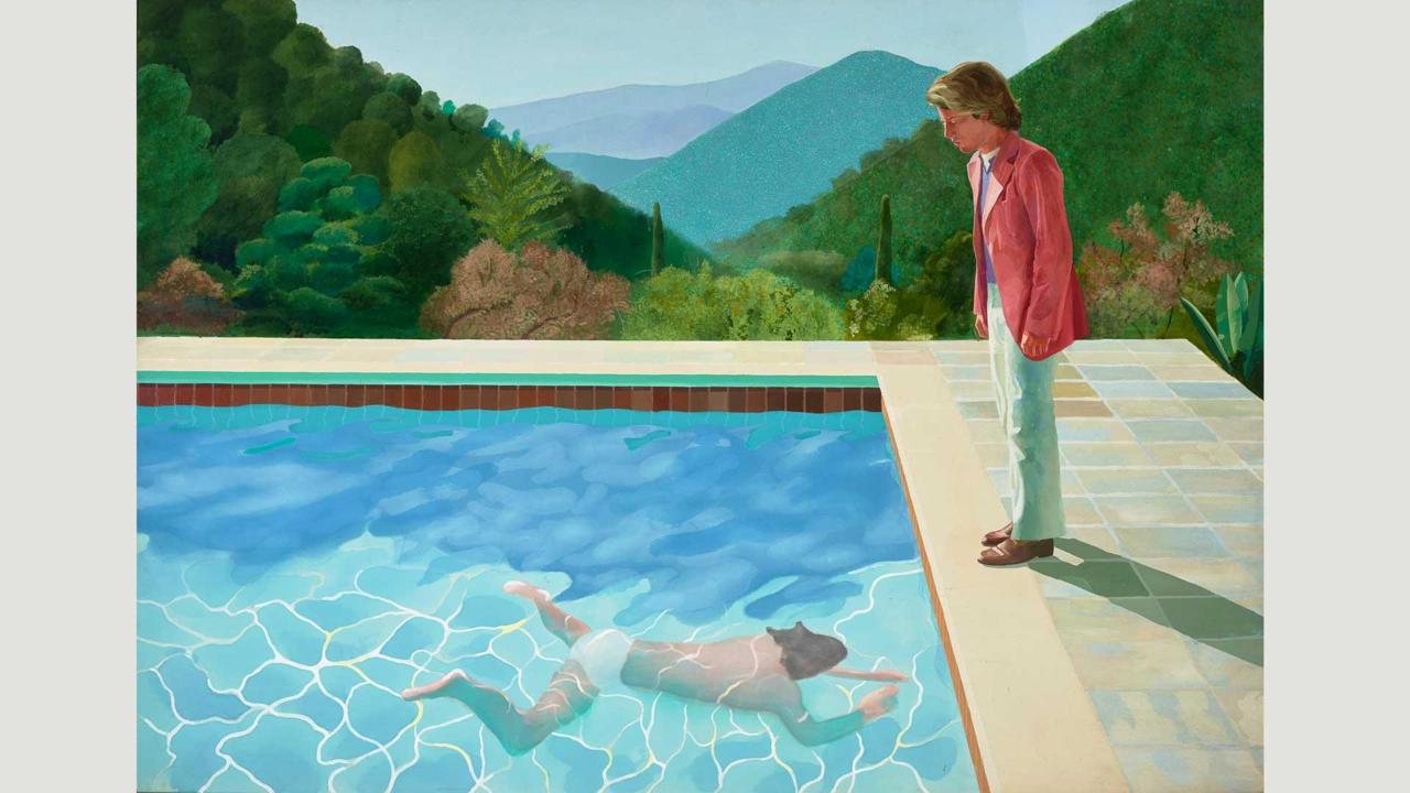 Hockney é vendido por R$ 340 milhões, recorde para artista vivo