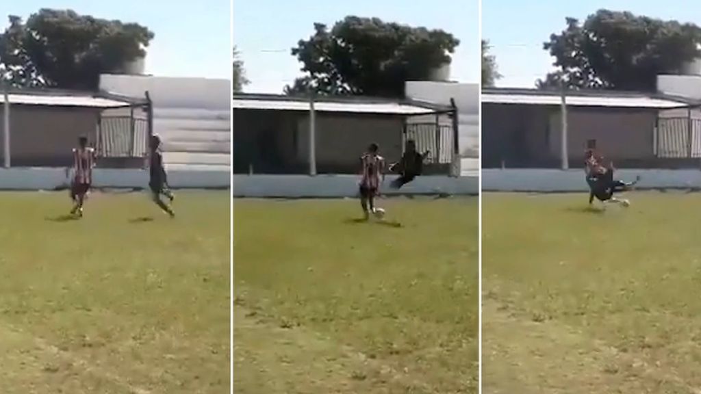 Voadora é considerada pior entrada da história do futebol