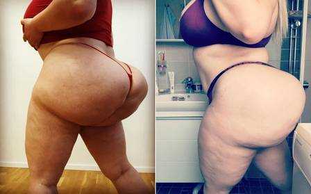 Natasha Crown engorda mais 20 kg