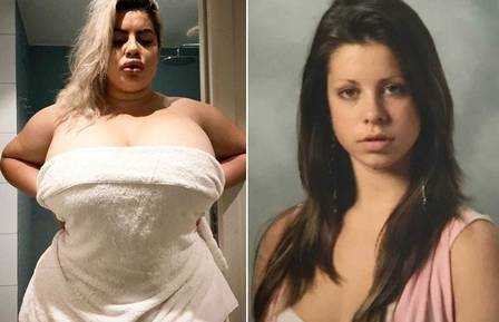 Natasha Crown engorda mais 20 kg