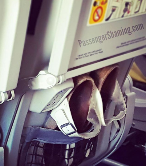 Passenger shaming