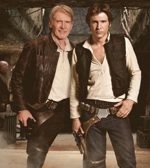 Harrison Ford como 'Han Solo'