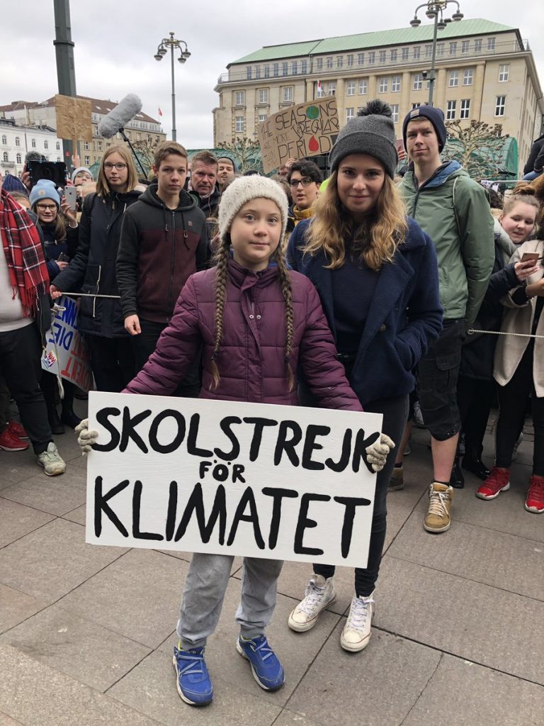 A sueca de 16 anos foi indicada ao Nobel da Paz de 2019