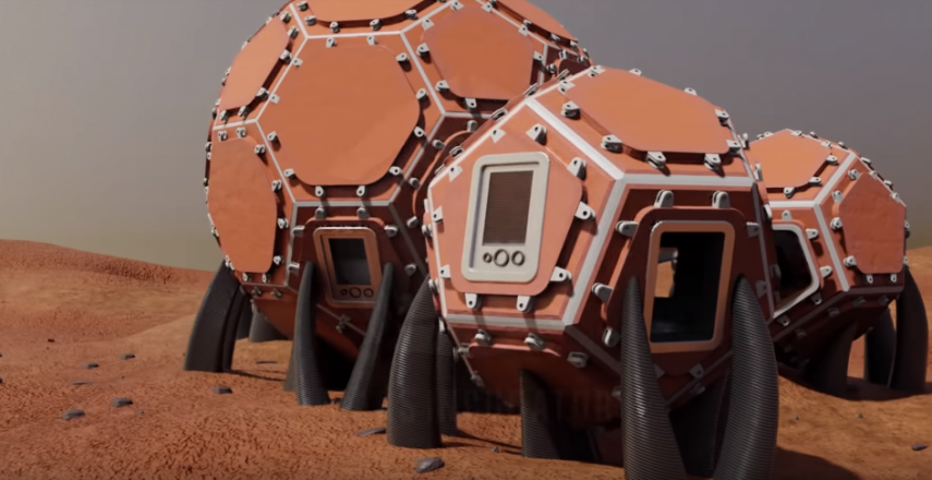 Casas em Marte