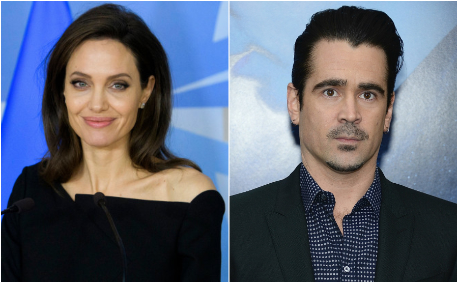 Angelina Jolie está saindo com o ator Colin Farrell, diz revista