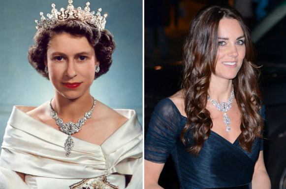 Rainha proíbe Meghan Markle de usar joias que foram da princesa Diana. 