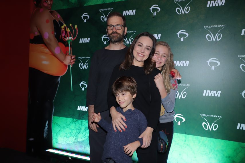 Gabriela Duarte, Jairo Goldfus e filhos