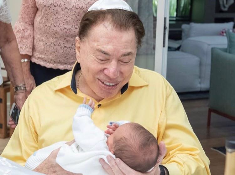 Senor e o avô, Silvio Santos