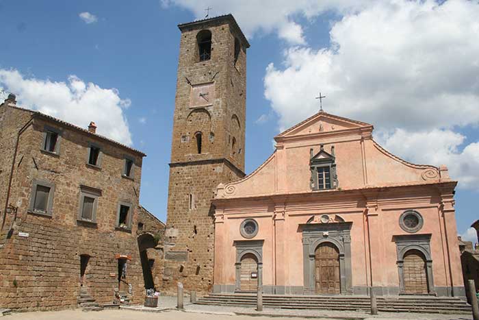 A torre na Civita de Bagnoregio