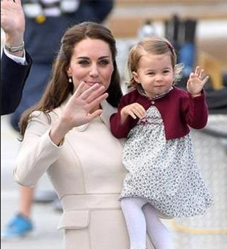 Filha do meio de Kate Middleton e príncipe William completa 4 anos