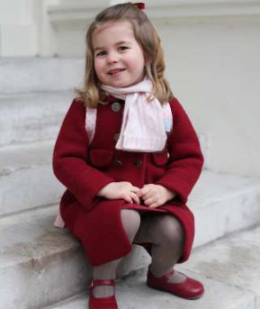 Filha do meio de Kate Middleton e príncipe William completa 4 anos