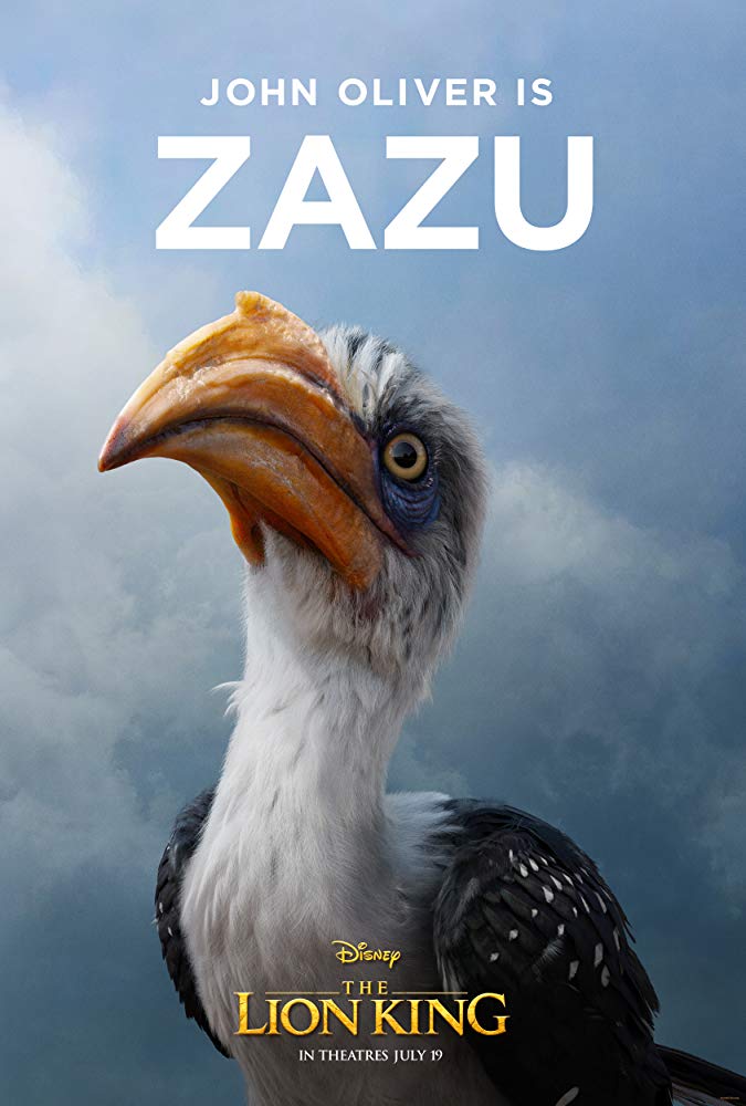 pôster de Zazu, John Oliver