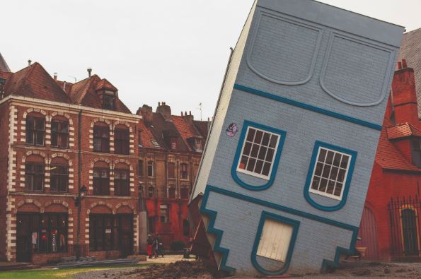 Casa Caída do Céu, em Lille, na França