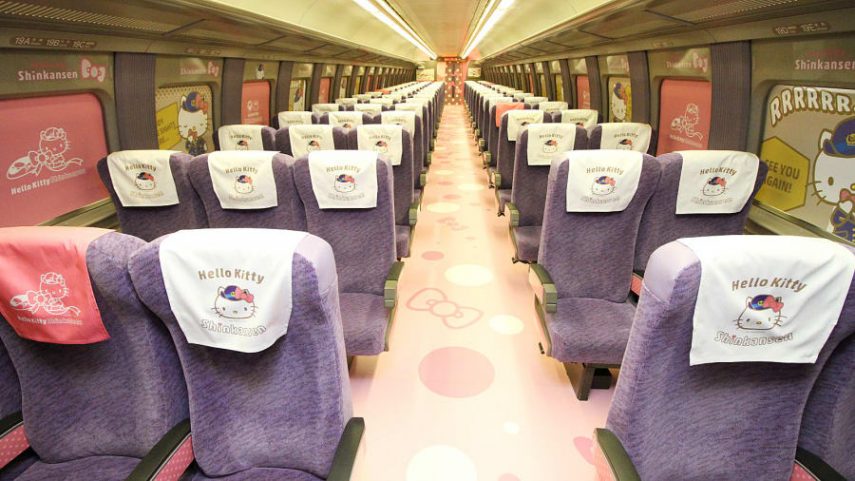 Hello Kitty Shinkansen é o trem da Hello Kitty do Japão, e está em operação desde 2018.