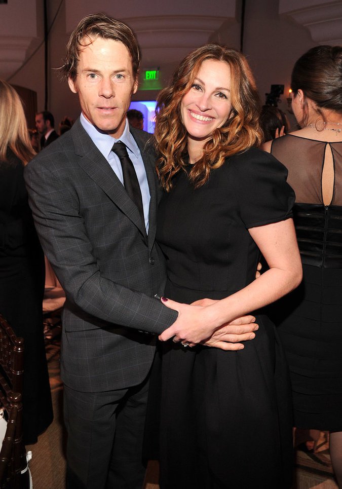 Julia Roberts e Danny Moder estão juntos desde 2000.