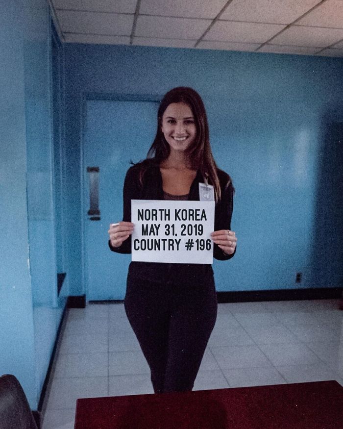 Americana de 21 anos é a pessoa mais jovem a visitar todos os países do mundo