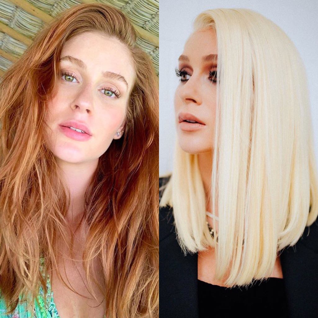 Marina Ruy Barbosa dá adeus ao ruivo e surge com cabelo platinado