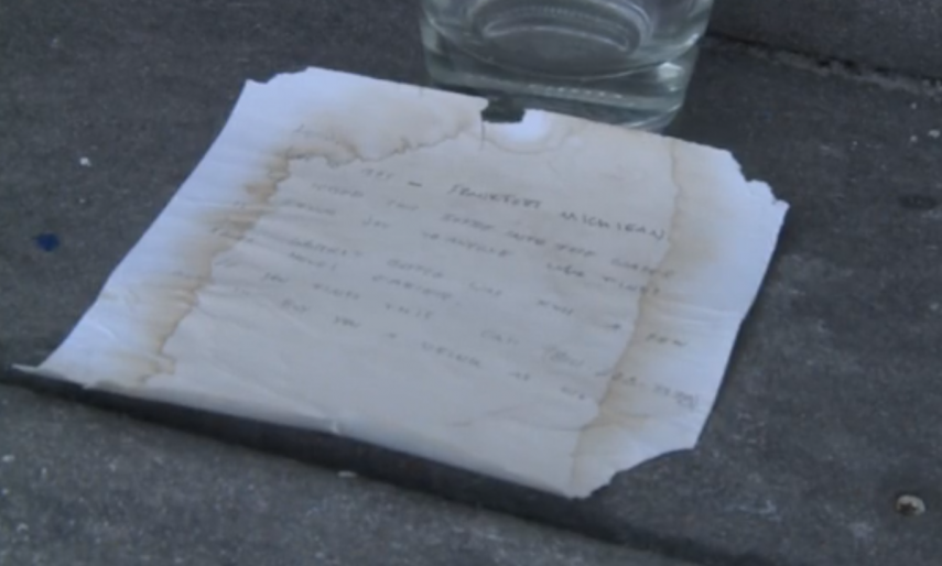 Carta escrita em 1995 viajou do Michigan até a Flórida e foi encontrada 24 anos depois