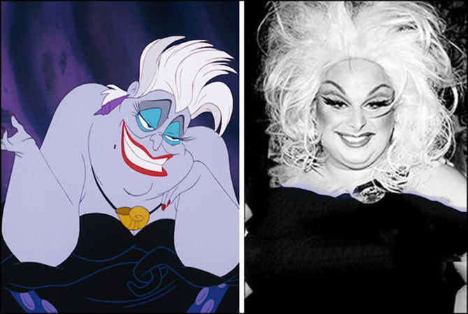 Divine, a drag queen que inspirou a personagem Ursula, de 