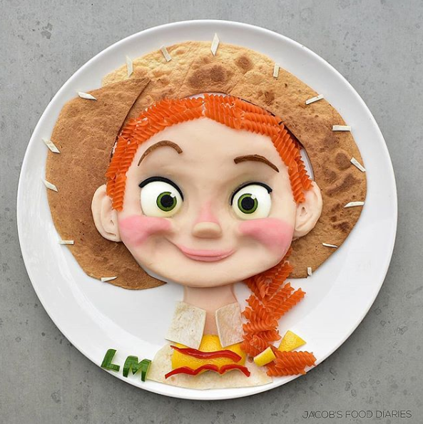 Laleh Mohmedi transforma pratos em arte apenas com comidas saudáveis e, assim, faz seus dois filhos comerem de tudo!