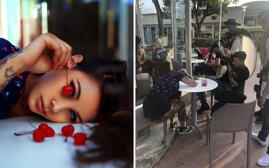 Fotógrafo mostra gambiarras por trás de fotos "perfeitas"