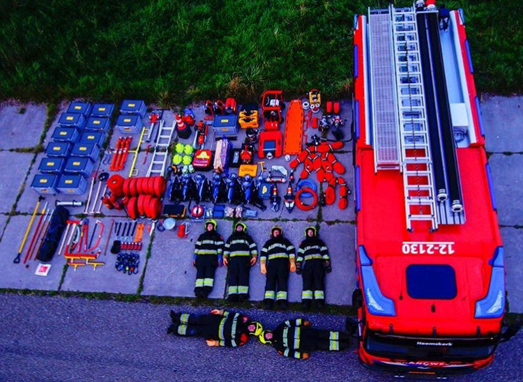 Corpo de bombeiros da Holanda
