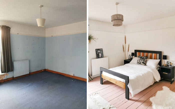 Fotógrafa transforma quarto acabado em ambiente maravilhoso em 5 dias