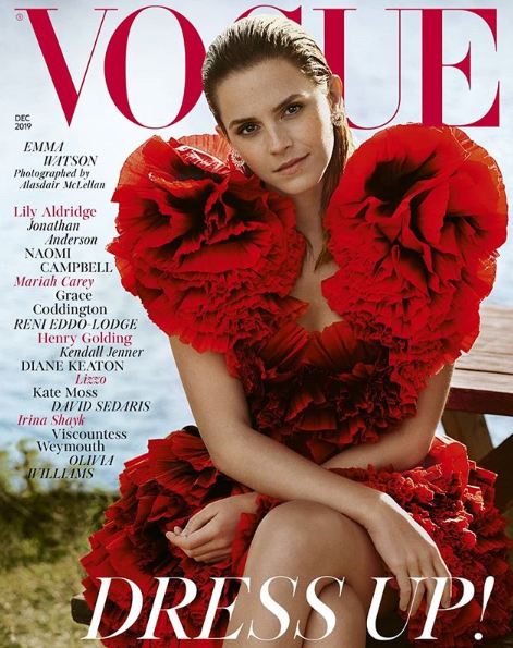 Emma Watson posa para a Vogue britânica