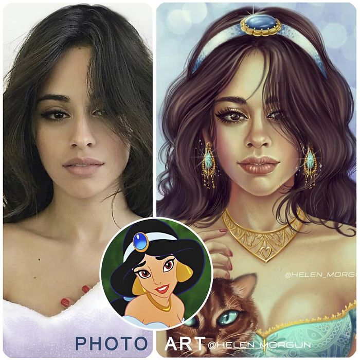 Camila Cabello como Jasmine ('Aladdin')