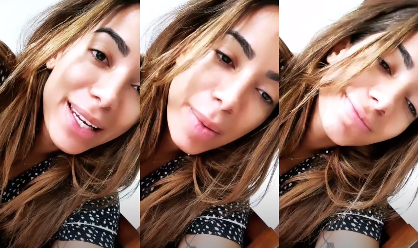 Sem festa, Anitta diz que já "chorou baldes" em dia de seu aniversário