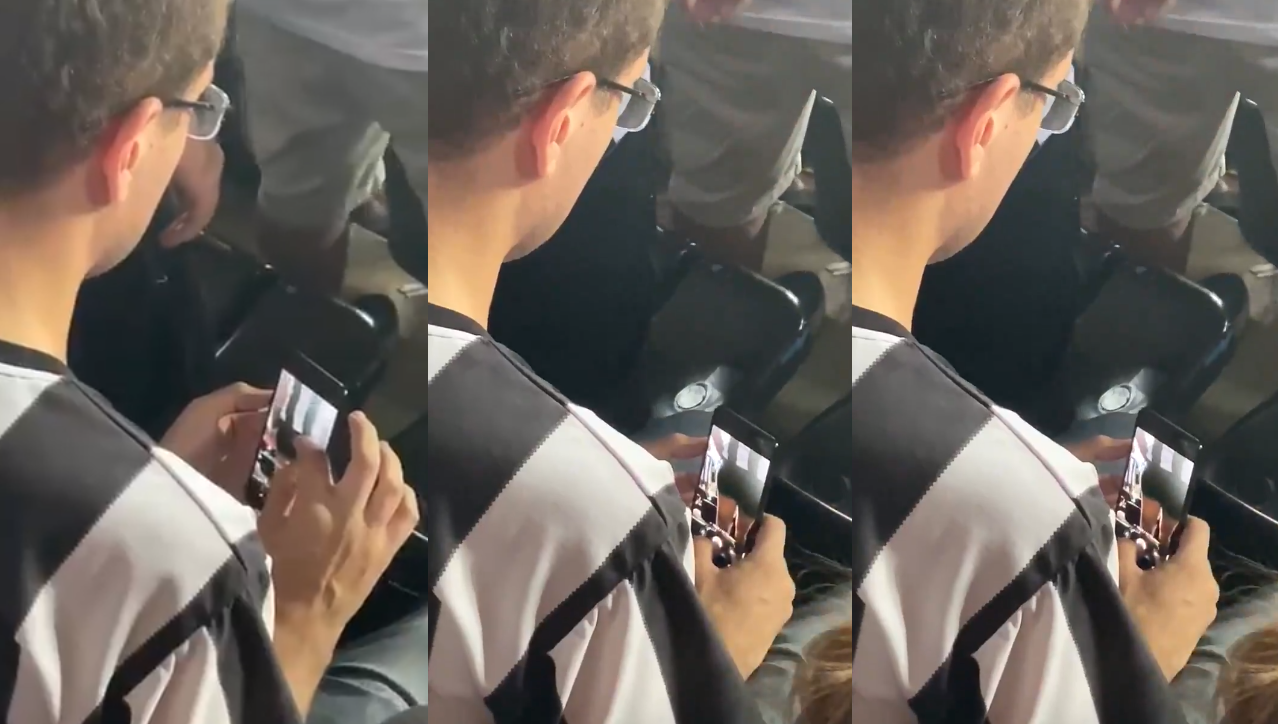 Homem filma bumbum de mulher durante jogo do Botafogo e causa revolta
