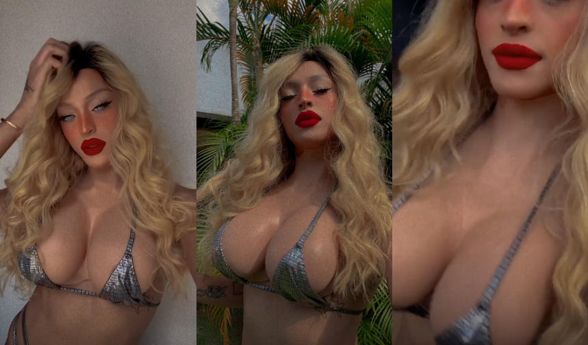 Pabllo Vittar aparece com seios enormes e enlouquece a web