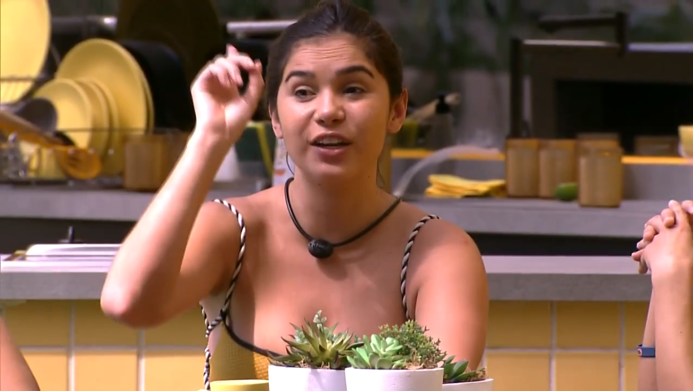 Gizelly diz que "vai subir no lustre" se Babu sair: "Vou ficar insuportável"