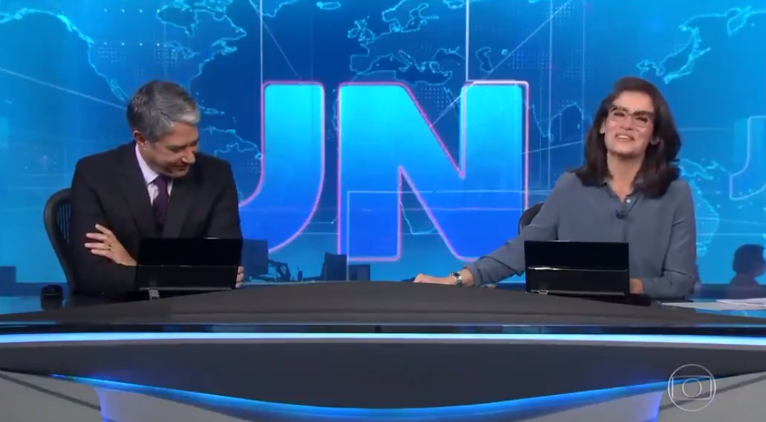 Bonner chora após reportagem e 'não consegue' encerrar o JN; veja