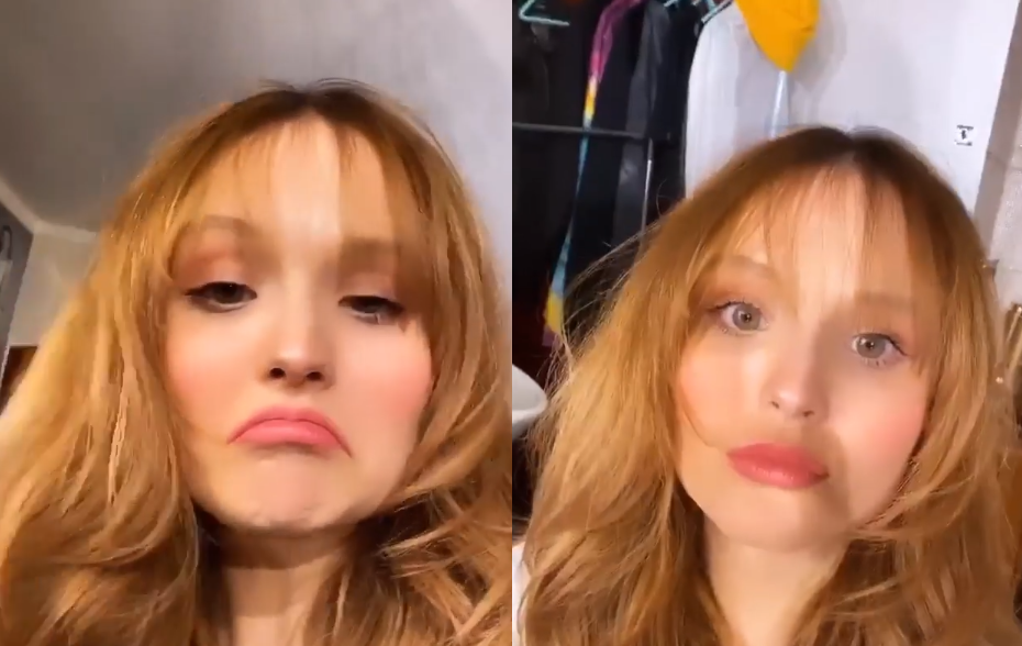 Larissa Manoela radicaliza com novo visual: "agora a quarentena bateu forte"