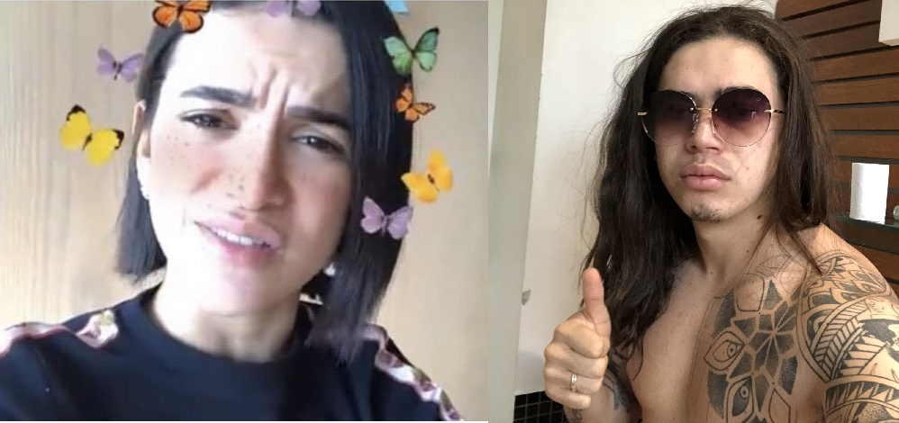 Whindersson brinca: "É impressão minha ou a Manu Gavassi tá a minha cara?"