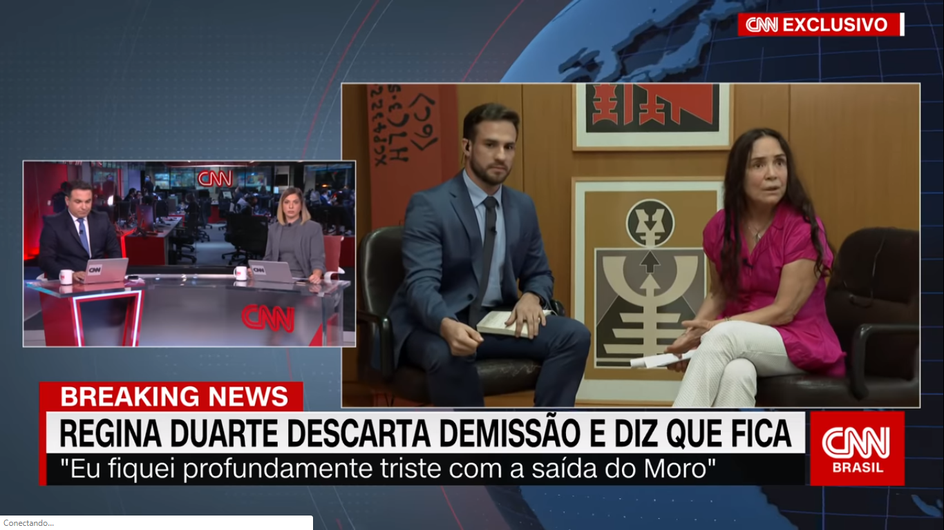 Anitta vai ao Instagram de Regina Duarte e a critica por entrevista à CNN