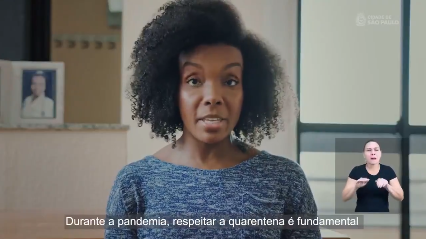 Campeã do BBB, Thelma participa de campanha e faz apelo: "Fique em casa"