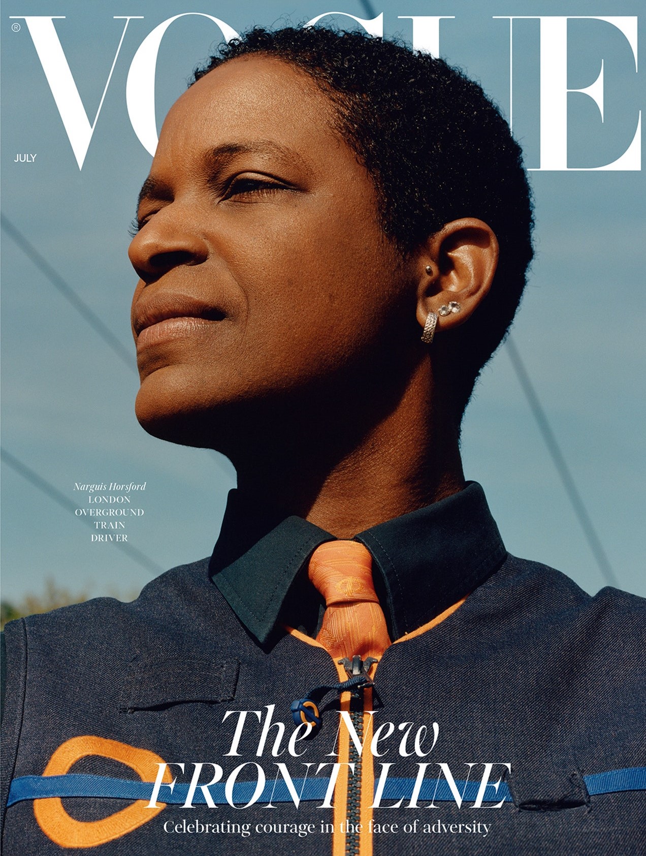 Trabalhadoras essenciais estampam capa da Vogue britânica na edição de Julho