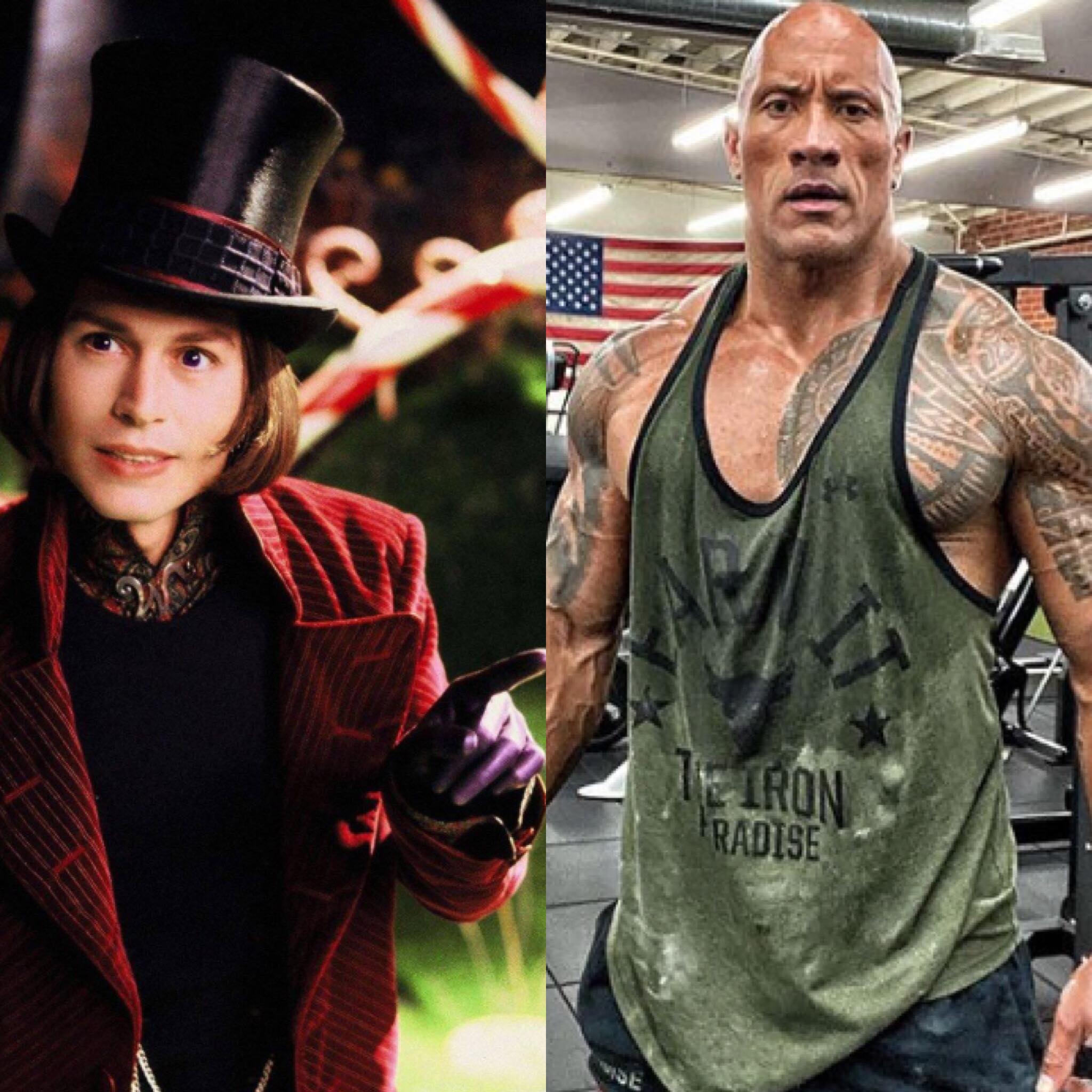 Dwayne Johnson revela que poderia ter vivido Willy Wonka nos cinemas