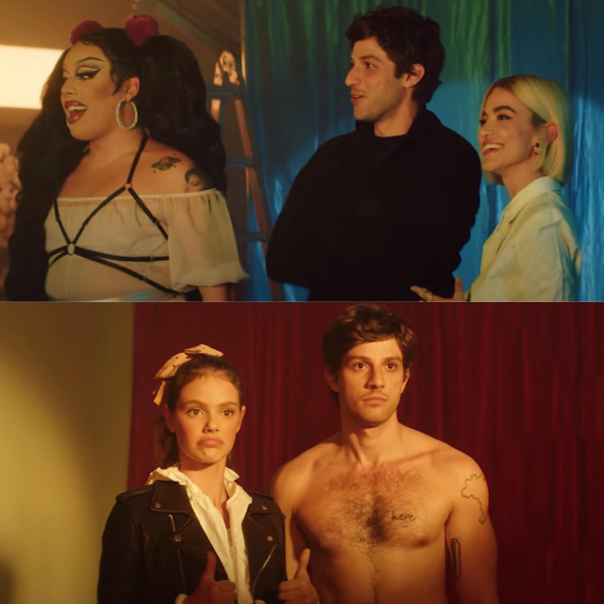 O dia que Manu Gavassi colocou Chay Suede e Laura Neiva em seu clipe