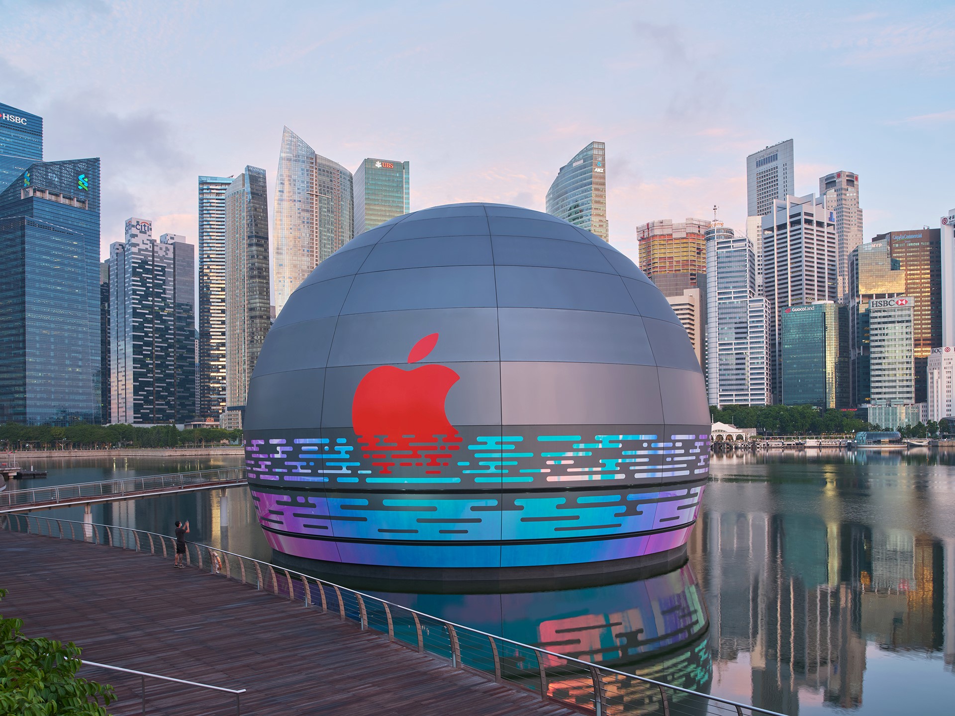 Apple abrirá sua primeira loja flutuante do mundo em Singapura