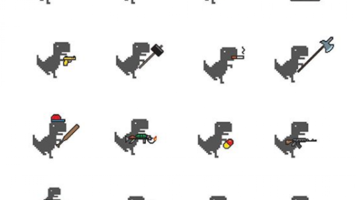 Jogo do dinossauro do Chrome ganha mod com espadas e mais – Tecnoblog