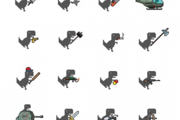 Jogo do dinossauro do Chrome ganha upgrade e agora personagem tem até  tanque – Vírgula