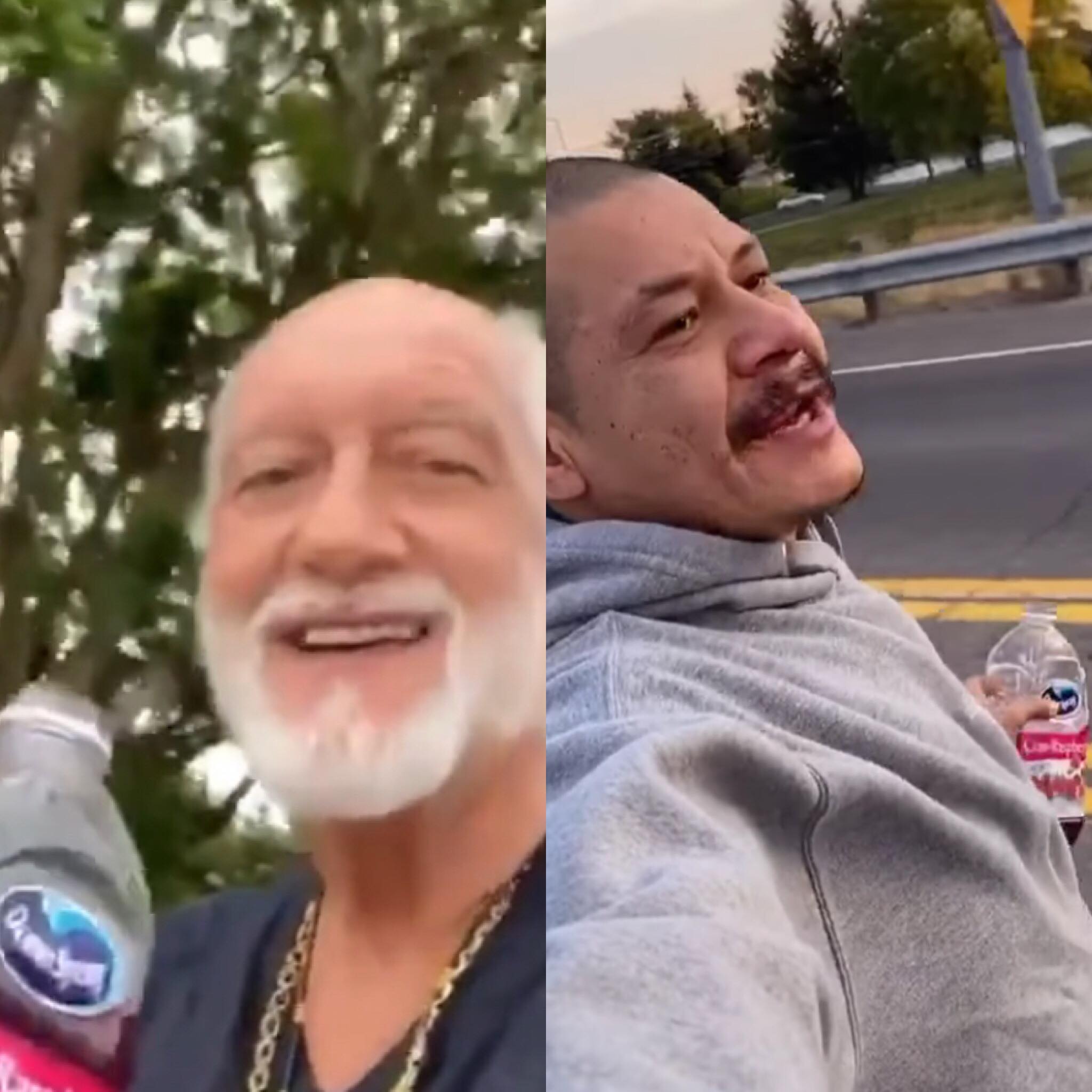 Skatista que viralizou ao som de 'Dreams' é imitado pelo próprio Mick Fleetwood