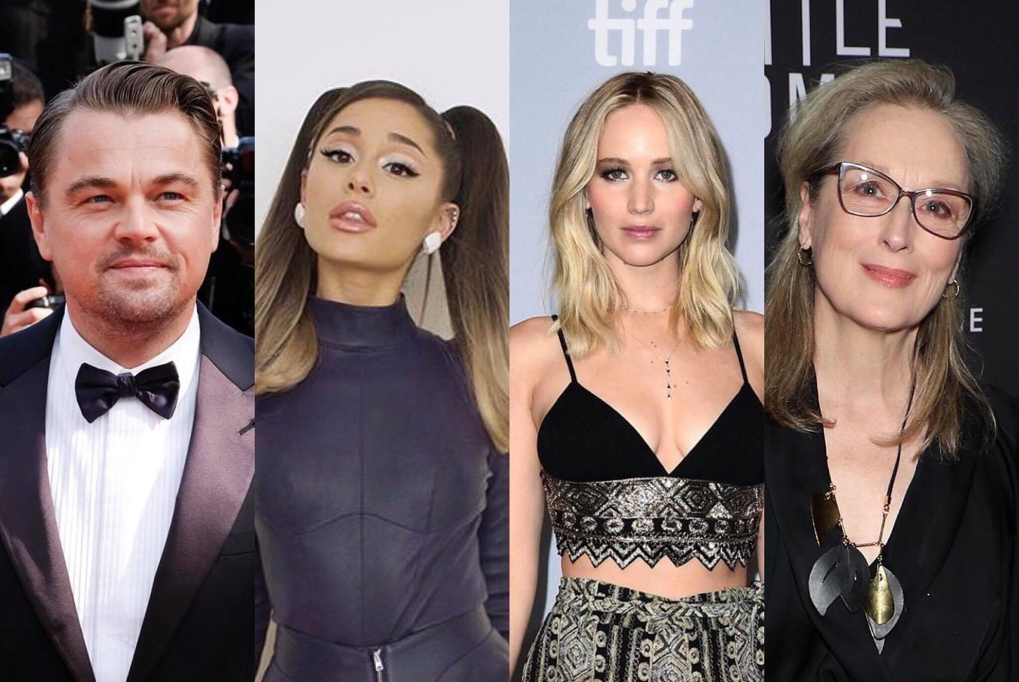 Ariana Grande, DiCaprio, JLaw e mais: novo filme da Netflix terá mega elenco