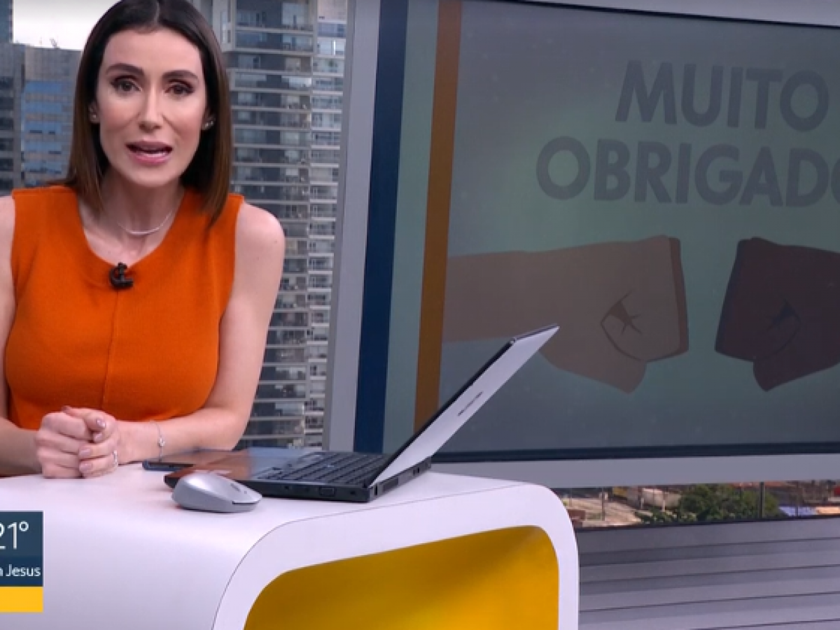 Apresentadora da Globo se emociona após reportagem de mulheres no