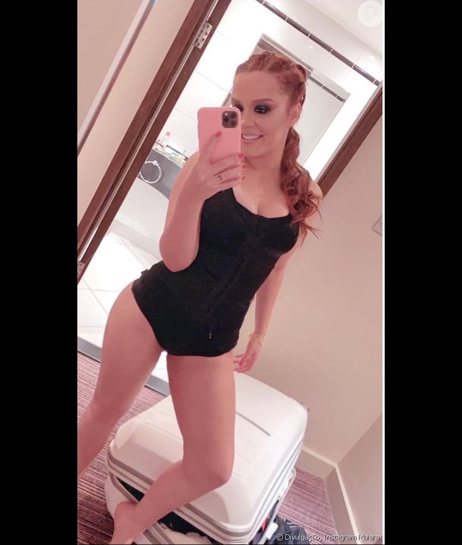 Maiara aproveita viagem de férias para tatuar o corpo inteiro... com henna